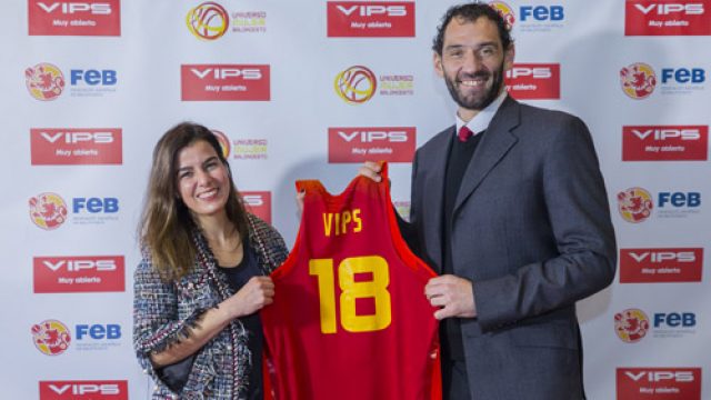 VIPS renueva su colaboración con la Selección Española de Baloncesto