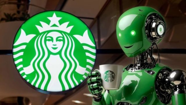 Starbucks anuncia IA en sus cafeterías y sus acciones suben 4.3%