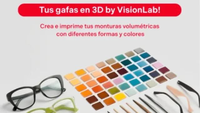 Visionlab fabrica gafas a medida en una hora con la impresión 3D